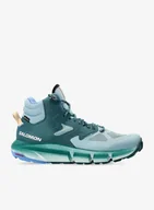 Buty zimowe męskie - Buty turystyczne damskie Salomon Predict Hike MID GTX - bl/atlantic - miniaturka - grafika 1