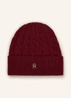 Czapki damskie - Tommy Hilfiger Czapka rot - miniaturka - grafika 1