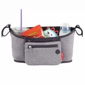 Torby i organizery dla mam - Skip Hop Organizer do wózka Grab and Go heather grey - miniaturka - grafika 1