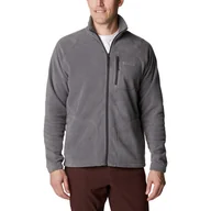Kurtki męskie - Męski polar Columbia Fast Trek II Full Zip city grey/shark zip - M - miniaturka - grafika 1