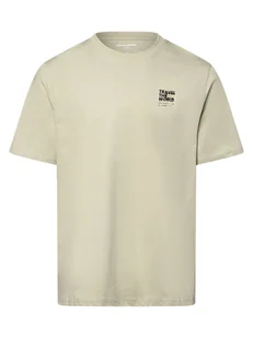 Jack & Jones Koszulka męska - JCOPrjct Mężczyźni Bawełna zielony nadruk, S - Koszulki męskie - miniaturka - grafika 1