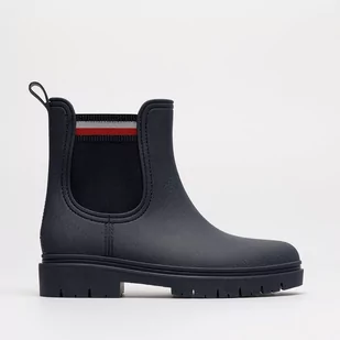 TOMMY HILFIGER RAIN BOOT ANKLE ELASTIC - Tommy Hilfiger - Kalosze damskie - miniaturka - grafika 1