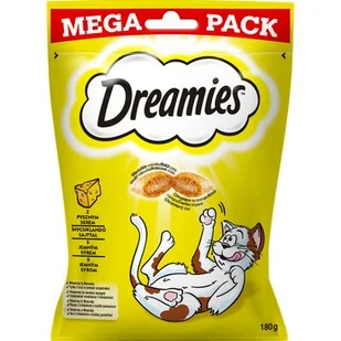Dreamies z żółtym serem 180g - Suplementy i witaminy dla kotów - miniaturka - grafika 2
