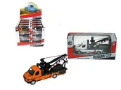 Samochody i pojazdy dla dzieci - Holownik 9,5cm Pull Black 2 kol. M8858-24 HXDS51 mix cena za 1 szt p24 - miniaturka - grafika 1