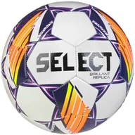 Piłka nożna - Piłka nożna Select Brillant Replica vs24 biało-purpurowa 18336 - rozmiar piłek - 5 - miniaturka - grafika 1