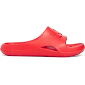 Klapki i japonki męskie - Męskie klapki Under Armour UA M Locker V SL - czerwone - miniaturka - grafika 1