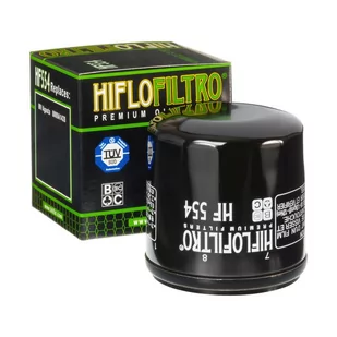 HIFLOFILTRO Filtr Oleju HF554 - filtr motocyklowy - Filtry oleju - miniaturka - grafika 1
