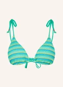 Stroje kąpielowe - Seafolly Góra Od Bikini Trójkątnego Calypso gruen - miniaturka - grafika 1