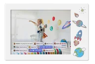 Ramki cyfrowe do zdjęć - myFirst Doodle cyfrowa ramka na zdjęcia Biały 22,9 cm (9") Ekran dotykowy Wi-Fi - miniaturka - grafika 1