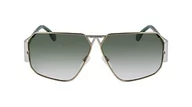 Okulary przeciwsłoneczne - KARL LAGERFELD KL339S okulary przeciwsłoneczne, jasne złoto, jeden rozmiar, Jasne Złoto, rozmiar uniwersalny - miniaturka - grafika 1