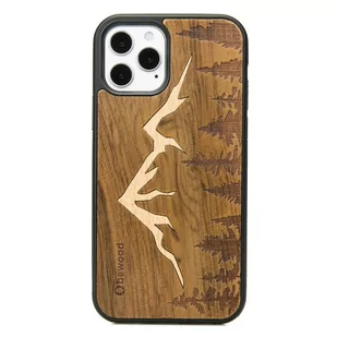 Bewood Etui do Apple iPhone 12/12 Pro Góry Imbuia - Etui i futerały do telefonów - miniaturka - grafika 1