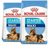 Mokra karma dla psów - Royal Canin Maxi Starter Mother&Babydog 15kg + Pojemnik na karmę 42L - miniaturka - grafika 1