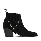 Botki damskie - Botki Badura EO-CLEO-501-25 Czarny - miniaturka - grafika 1