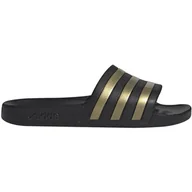 Klapki i japonki męskie - Klapki adidas adilette Aqua EG1758 czarne - miniaturka - grafika 1