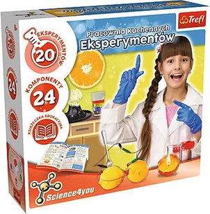 Trefl Science 4 You. Pracownia kuchennych eksperymentów - Mały naukowiec - miniaturka - grafika 1