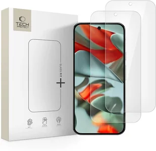 Szkło hartowane Tech-Protect Glass Fit+ do Google Pixel 9 Pro XL / 10 Pro XL Clear [2 PACK] - Szkła hartowane na telefon - miniaturka - grafika 1