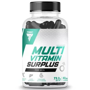 Trec Multi Vitamin Surplus For Men 60caps - Witaminy i minerały dla sportowców - miniaturka - grafika 1