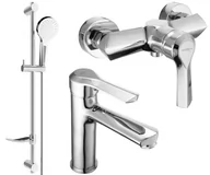 Zestawy prysznicowe - Mexen Sabre DF05 zestaw prysznicowy, chrom - 72104DF05-00 - miniaturka - grafika 1