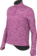 Koszulki i topy damskie - Nike DF Element Top Hz Active Fuksja/Reflective Silv XL - miniaturka - grafika 1