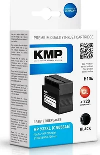 Tusz KMP KMP H104 ink cartridge black comp. with HP CN 053 AE 932 XL - 1725,4001 - Tusze zamienniki - miniaturka - grafika 1