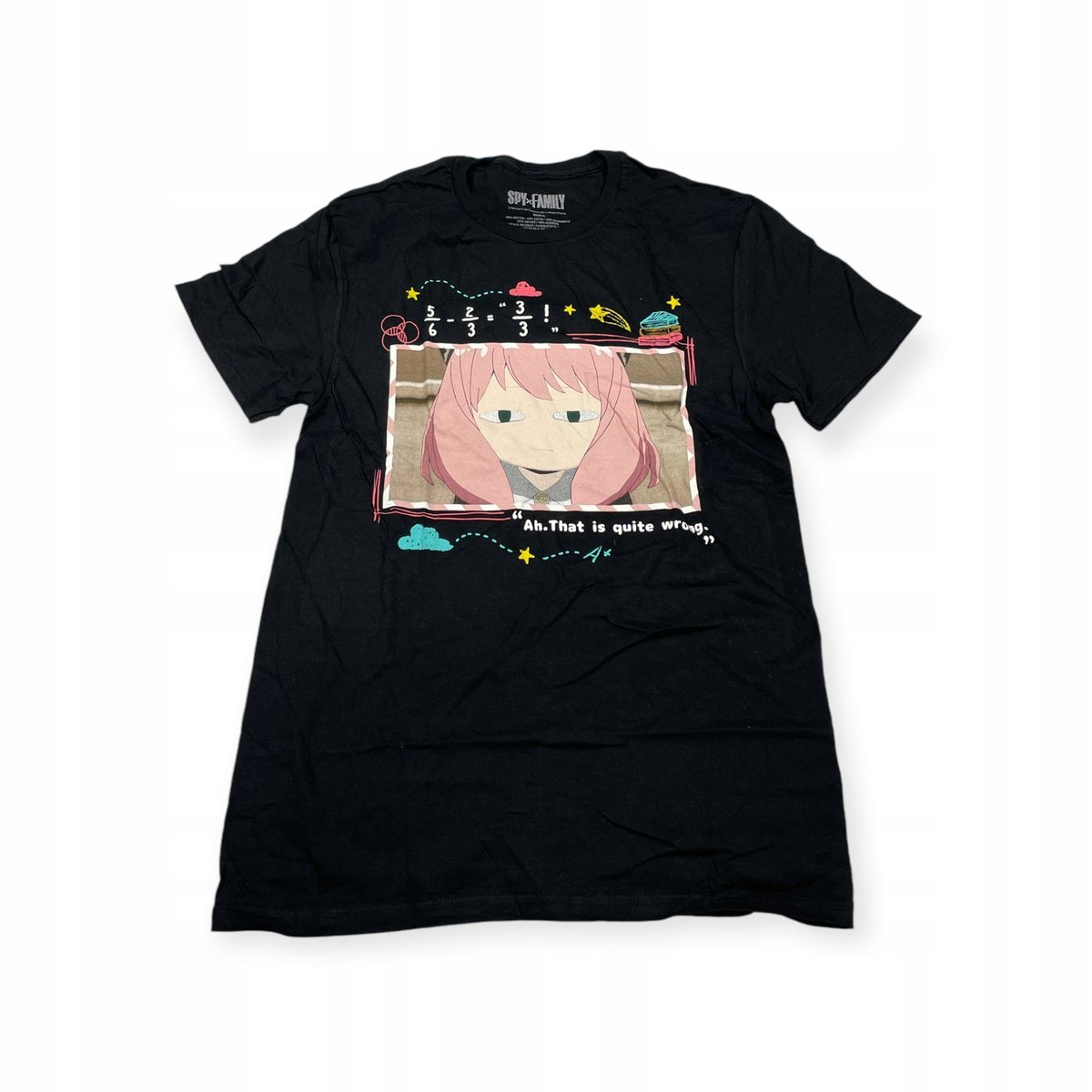 Koszulka T-shirt męski okrągły dekolt SPENCER'S SPY X FAMILY M