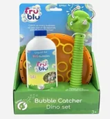 Bańki mydlane - Fru Blu Łapacz baniek Dinozaur + płyn 0,4l - TM Toys - miniaturka - grafika 1