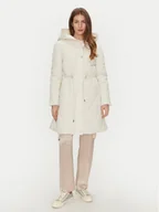 Kurtki damskie - Guess Parka Maite W4BL56 WGL30 Écru Regular Fit - miniaturka - grafika 1