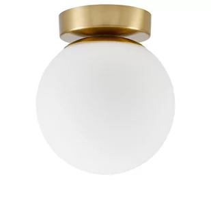 NOWOCZESNA LAMPA SUFITOWA MOSIĘŻNA FREDICA - Lampy sufitowe - miniaturka - grafika 1