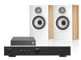 Rotel A10 MKII (czarny) + Link 2 + 607 S3 (dąb) - Zestawy stereo - miniaturka - grafika 1