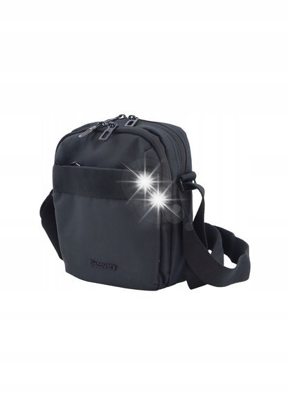 Torba na ramię Discovery Downtown 2L- czarna
