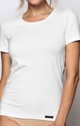 Koszulki i topy damskie - Koszulka damska BLV-199, Kolor biały, Rozmiar 2XL, ATLANTIC - Intymna - miniaturka - grafika 1