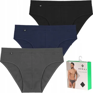 Bambusowe SLIPY MĘSKIE Majtki SLIPKI Premium MORAJ r. 3XL - Majtki męskie - miniaturka - grafika 1