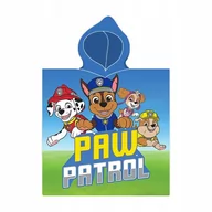Okrycia kąpielowe dla dzieci - RĘCZNIK PONCHO 55x110 Psi Patrol PAW MARSHALL - miniaturka - grafika 1