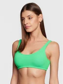 Stroje kąpielowe - Banana Moon Góra od bikini Justin Scrunchy JAA47 Zielony - miniaturka - grafika 1