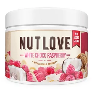 Allnutrition, krem na bazie białej czekolady z migdałami i kokosem Nutlove, 500 g - Słodkie kremy i masła - miniaturka - grafika 1