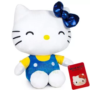 Hello Kitty Maskotka Granatowa Pluszowa 24 cm Oryginał 50 urodziny - Maskotki i pluszaki - miniaturka - grafika 1