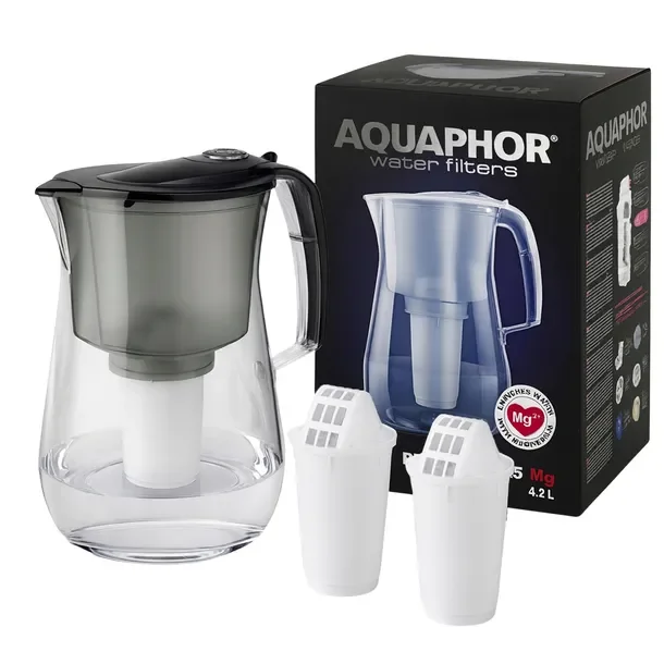 Dzbanek filtrujący Aquaphor Provence 4 l czarny