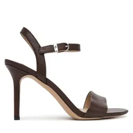 Sandały damskie - Sandały LAUREN RALPH LAUREN 802940727011 Brązowy - miniaturka - grafika 1