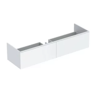 GEBERIT GEBERIT 500.346.01.1 Szafka Xeno2 pod umywalkę 160 cm 2 szuflady biały połysk - Szafki łazienkowe - miniaturka - grafika 1