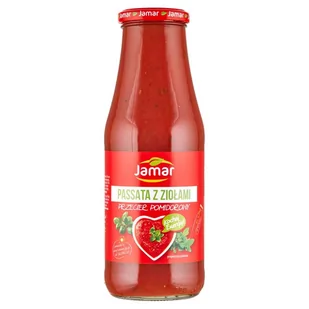 Jamar Passata z ziołami 700 g - Zdrowa żywność - miniaturka - grafika 1