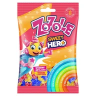 Cukierki - Zozole Sweet Hero Mix żelków o smaku wiśniowym truskawkowym marakui i pomarańczy 75 g - miniaturka - grafika 1