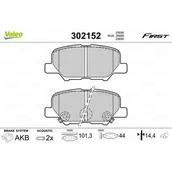 Klocki hamulcowe - Klocki hamulcowe - komplet VALEO 302152 - miniaturka - grafika 1