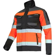 Odzież robocza - LAHTI PRO Kurtka ostrzegawcza robocza Slim Fit roz S L4041201 LPL4041201 - miniaturka - grafika 1