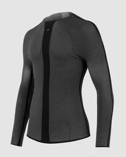 ASSOS koszulka termoaktywna GTO SPRING FALL LS DERMASENSOR black - Koszulki sportowe męskie - miniaturka - grafika 5
