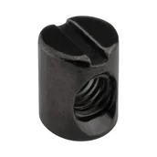 Zawiasy, okucia i inne akcesoria - Stahl Nakrętka wałeczkowa M6 x 10 x 13 mm czarna 8 szt. - miniaturka - grafika 1