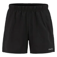 Spodenki męskie - Męskie Spodenki CRAFT CORE ESSENCE SHORTS 2 M 1915948-999000 – Czarny - miniaturka - grafika 1