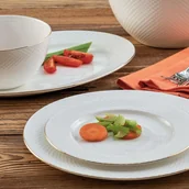 Serwisy obiadowe - Serwis obiadowy porcelanowy na 12 osób BARI GOLD - miniaturka - grafika 1