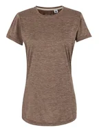 Koszulki sportowe damskie - Regatta Koszulka funkcyjna "Fingal Edition" w kolorze jasnobrązowym - miniaturka - grafika 1