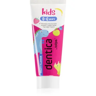 Tołpa TORF CORPORATION Dentica by Kids pasta do zębów dla dzieci 0-6 o smaku owocowym 50 ml - Pasty do zębów - miniaturka - grafika 1