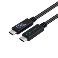 Kable komputerowe i do monitorów - Microconnect ECO-USB3.2CC0.5 kabel USB USB 3.2 Gen 2x2 0,5 m USB C Czarny - miniaturka - grafika 1